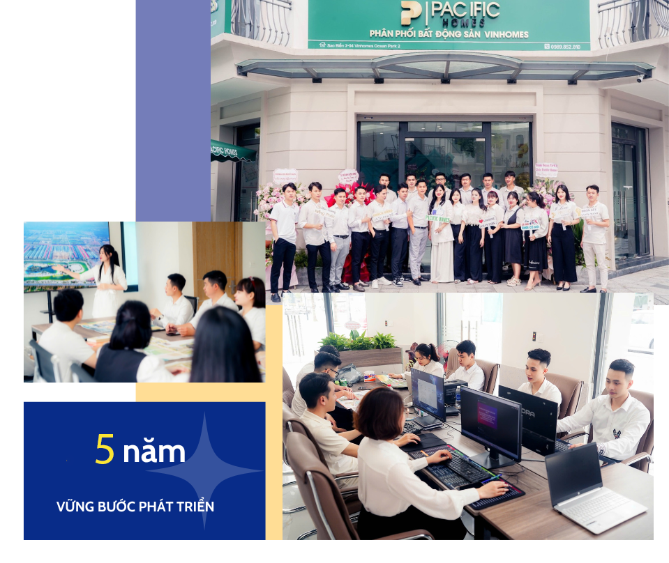 Hành trình 05 năm phát triển Pacific Homes