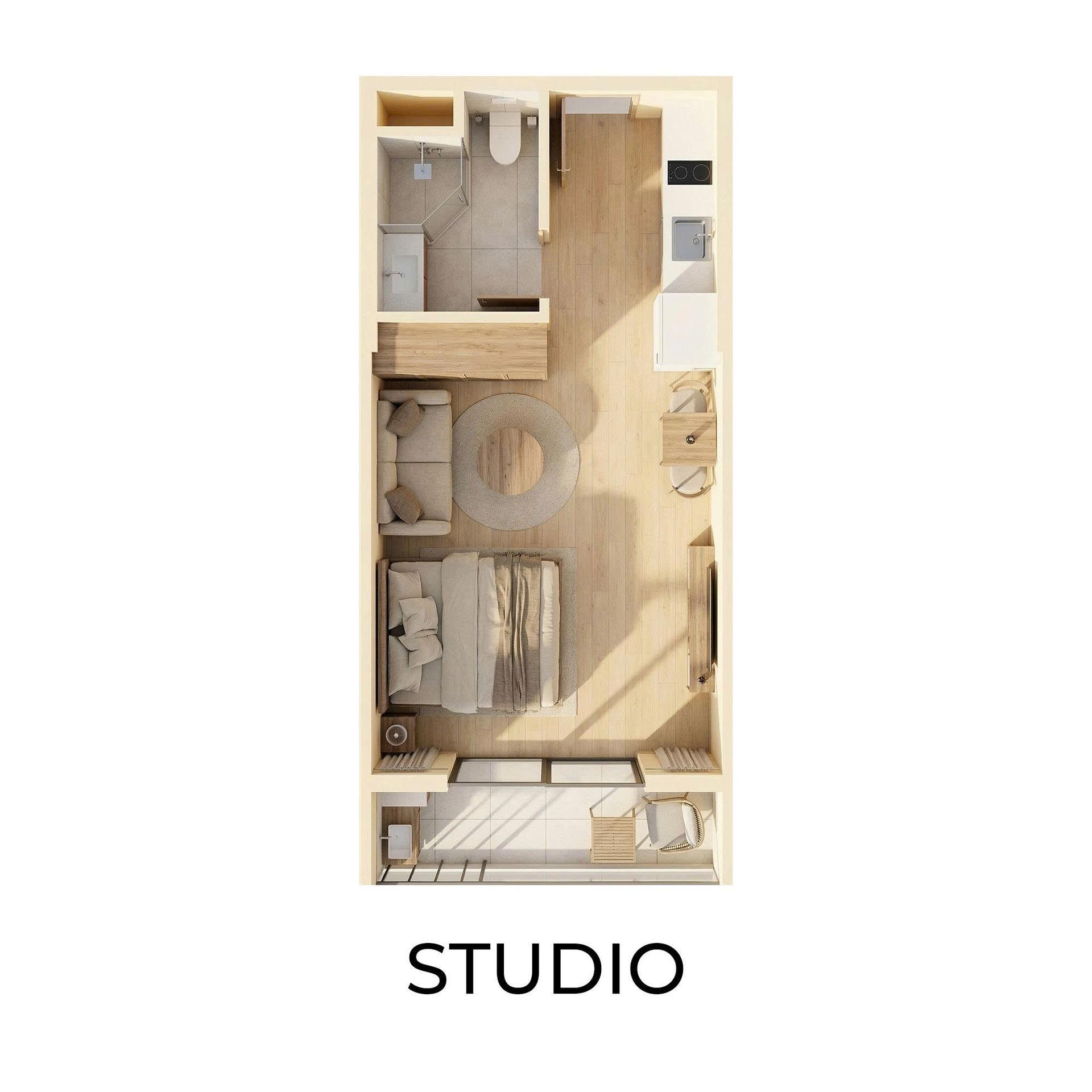 Căn Studio