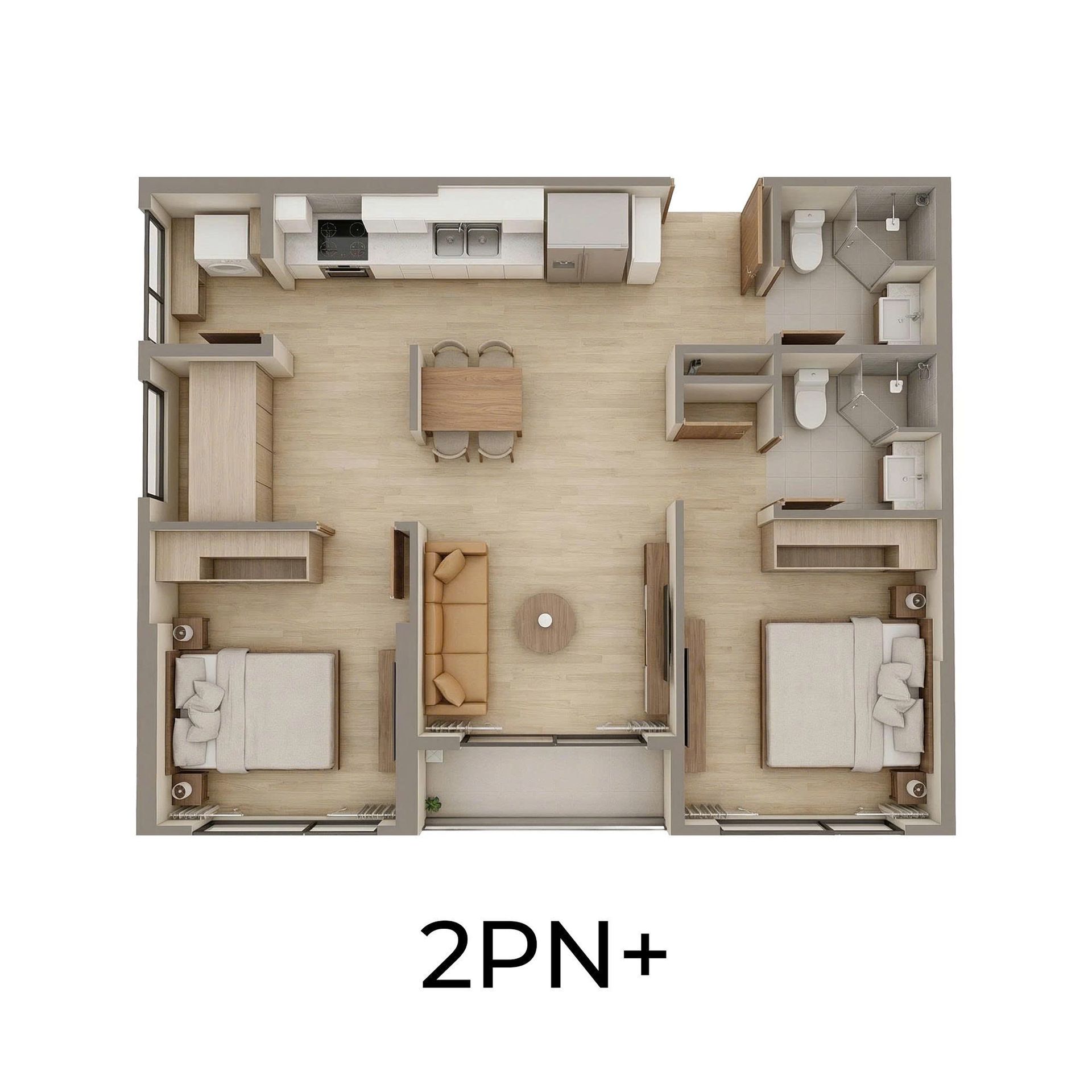 Căn 2PN